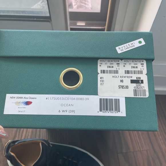 Buscemi Mens sneakers navy size 6 - Picture 7 of 7